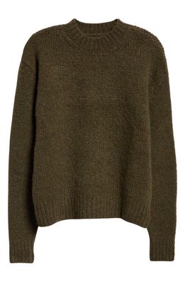 Paloma Wool 1 Besito Intarsia Crewneck Sweater in Khaki