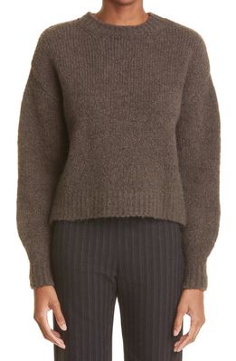 Paloma Wool Cuc Sport Intarsia Wool Blend Sweater in Taupe
