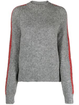 Paloma Wool Grand Slam stripe-detailed jumper - Grey