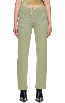 Paloma Wool Green Lina Bo Lounge Pants