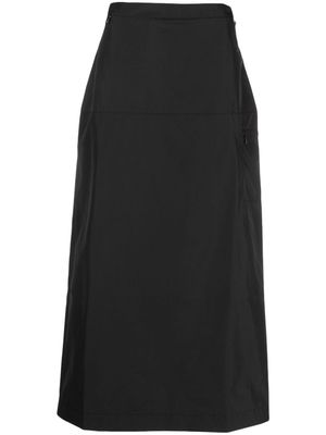 Paloma Wool Jumpier rear-slit long skirt - Black