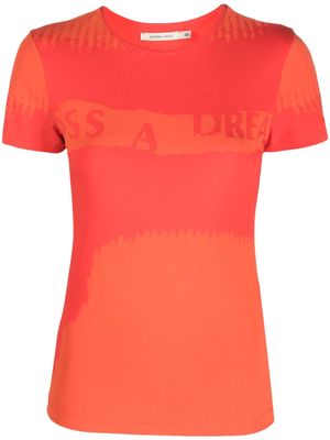 Paloma Wool logo-lettering T-shirt - Orange