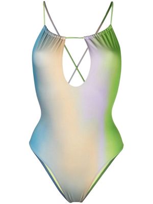 Paloma Wool tonal one-piece swimsuit - Green