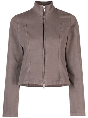 Paloma Wool Tzar zip-up cotton jacket - Brown