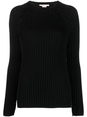 Paloma Wool wide-ribbed long-sleeve jumper - Black