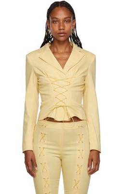 Paloma Wool Yellow Ciro Blazer