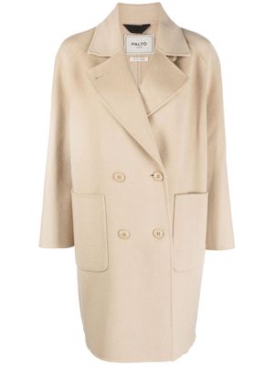Paltò Dalida double-breasted trench coat - Neutrals