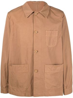 Paltò lightweight button-up jacket - Brown