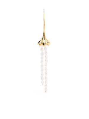Pamela Love Anemone Pearl Earrings - Gold