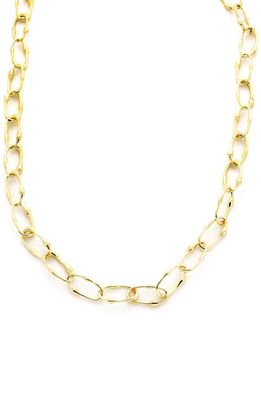 Panacea Molten Chain Necklace in Gold