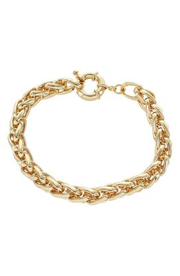 Panacea Serpentine Chain Bracelet in Gold