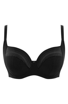 Panache Serene Underwire Side Support Bra in Noir