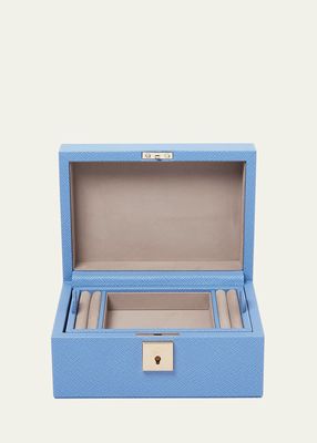 Panama Classic Jewelry Box With Tray, Small
