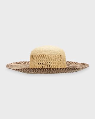 Panama Straw Cloche Hat