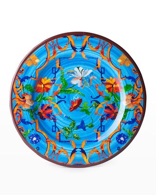 Pancale Turquoise Dinner Plate