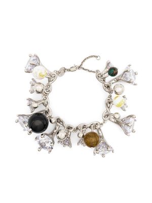 Panconesi Diamanti Collier crystal-embellished bracelet - Silver