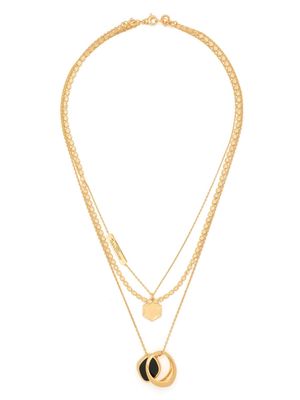 Panconesi Famiglia Chevalier layered necklace - Gold