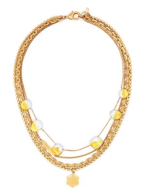 Panconesi Famiglia multi-chain necklace - Gold
