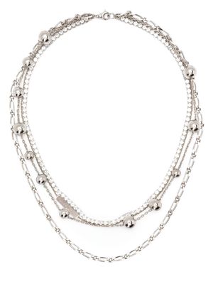 Panconesi Famiglia Ourika layered necklace - Silver