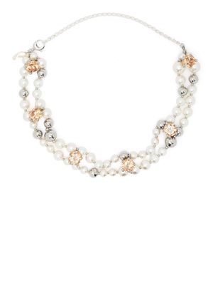 Panconesi Perla choker necklace - White