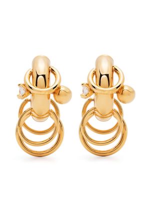 Panconesi Pierced hoop earrings - Gold