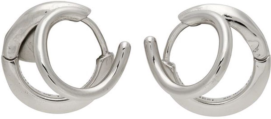 Panconesi Silver Stellar Hoop Earrings