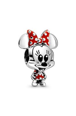 PANDORA Disney® Minnie Mouse Dotted Dress & Bow Charm in Multicolor