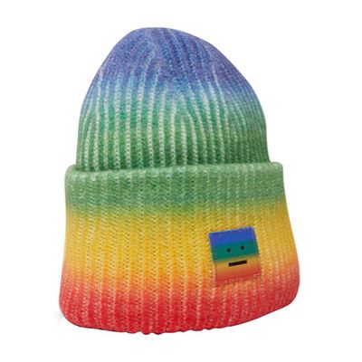 Pansy Rainbow beanie