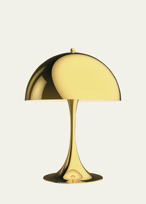 Panthella 320 Table Lamp, Metalized Brass