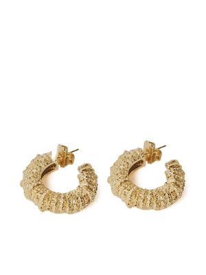 Paola Sighinolfi Amulet golden earrings