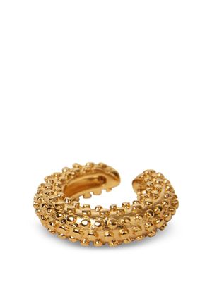Paola Sighinolfi Electra textured ring - Gold