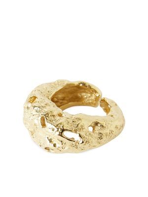 Paola Sighinolfi Galia hammered ring - Gold