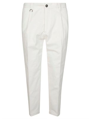 Paolo Pecora Front-pleat Tapered Trousers