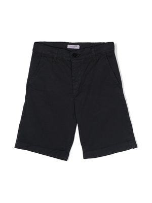 Paolo Pecora Kids cotton bermuda shorts - Blue