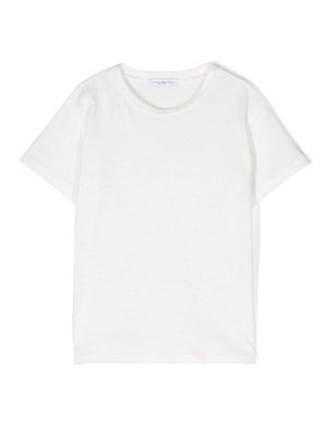 Paolo Pecora Kids crew-neck jersey T-shirt - White