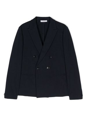 Paolo Pecora Kids double-breasted blazer - Blue