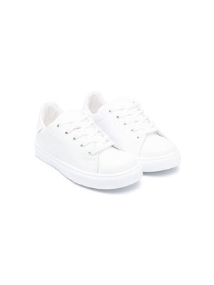 Paolo Pecora Kids lace-up trainers - White