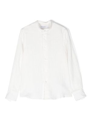 Paolo Pecora Kids long-sleeved shirt - White