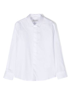 Paolo Pecora Kids longsleeved cotton shirt - White