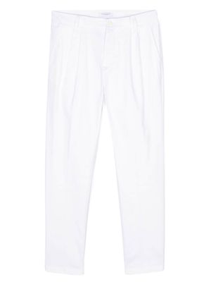 Paolo Pecora Kids pleat-detail trousers - White