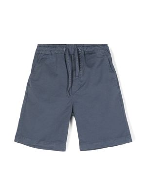 Paolo Pecora Kids pressed-crease shorts - Blue