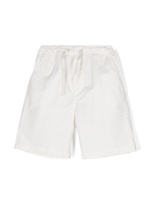 Paolo Pecora Kids pressed-crease shorts - White