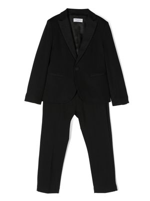 Paolo Pecora Kids two-piece suit set - Black
