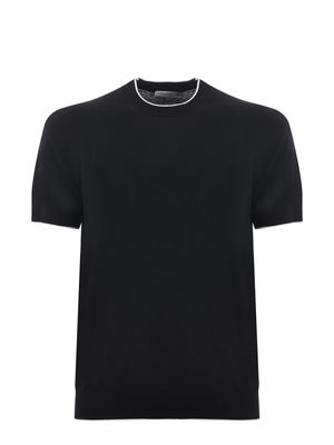 Paolo Pecora T-shirt In Cotton Thread