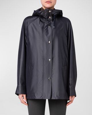 Paolo Weather-Proof Hooded Parka Jacket