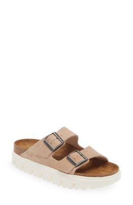 Papillio Arizona Chunky Slide Sandal in Warm Sand 