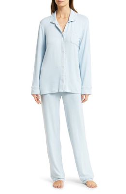 Papinelle Feather Soft Pajamas in Capri Blue
