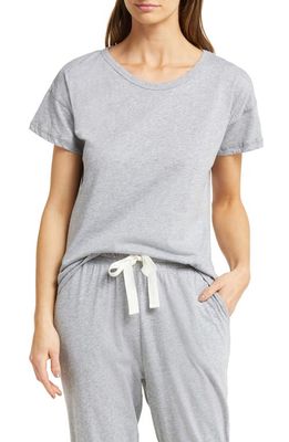 Papinelle Jada Organic Cotton Pajama Top in Dark Grey