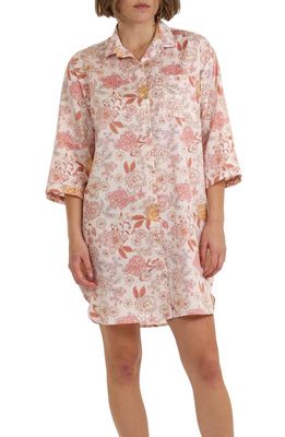 Papinelle Karolina Cotton Sateen Nightgown in Karolina Soft Cinnamon