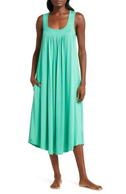 Papinelle Kate Pleated Nightgown in Spearmint